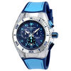 Thumbnail Image 0 of Men's TechnoMarine California Cruise Strap Chronograph Watch with Blue Dial (Model: TM-115069)