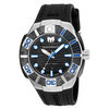 Thumbnail Image 1 of Men's TechnoMarine Black Reef Strap Black IP Watch with Black Dial (Model: TM-515011)