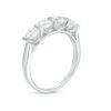Thumbnail Image 2 of 1 CT. T.W. Diamond Four Stone Anniversary Band in 14K White Gold
