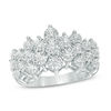 Thumbnail Image 1 of 1/2 CT. T.W. Diamond Pyramid Band in 10K White Gold