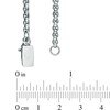 Thumbnail Image 4 of Men's 1/2 CT. T.W. Diamond Shield Pendant in Stainless Steel and 10K Gold - 24"
