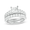Thumbnail Image 0 of 3 CT. T.W. Princess-Cut Diamond Bridal Set in 14K White Gold