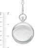 Thumbnail Image 1 of Men's James Michael Mechanical Pocket Watch with Silver-Tone Skeleton Dial (Model: PMA181003)