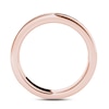 Thumbnail Image 2 of Men's 1/5 CT. T.W. Diamond Groove Wedding Band in 14K Rose Gold