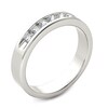 Thumbnail Image 2 of 1/2 CT. T.W. Diamond Seven Stone Wedding Band in 14K White Gold