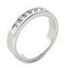 Thumbnail Image 1 of Men's 1/2 CT. T.W. Diamond Seven Stone Wedding Band in 14K White Gold