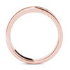 Thumbnail Image 2 of Men's 1/2 CT. T.W. Diamond Seven Stone Wedding Band in 14K Rose Gold