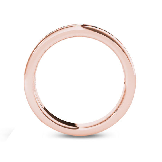 1 CT. T.w. Diamond Wedding Band in 14K Rose Gold