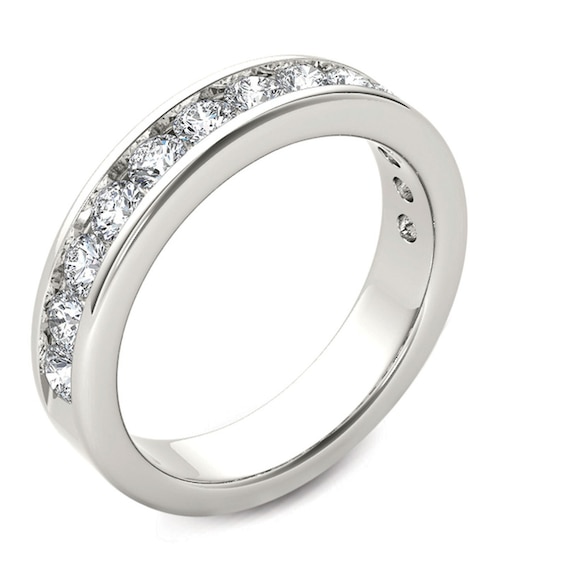 1 CT. T.w. Diamond Wedding Band in 14K White Gold