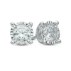 Thumbnail Image 0 of 1 CT. T.W. Diamond Solitaire Stud Earrings in 10K White Gold