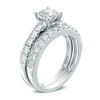 Thumbnail Image 2 of 1-1/2 CT. T.W. Diamond Frame Bridal Set in 14K White Gold