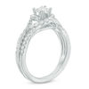 Thumbnail Image 1 of 3/4 CT. T.W. Diamond Frame Engagement Ring in 14K White Gold