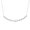 Thumbnail Image 0 of 1 CT. T.W. Multi-Diamond Flower Necklace in 10K White Gold