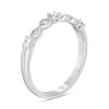 Thumbnail Image 2 of Cherished Promise Collection™ 1/5 CT. T.W. Diamond Infinity Anniversary Band in 10K White Gold