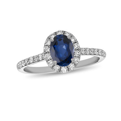 18K White Gold Filled Sapphire Exquisite Rings Women Engagement Jewelry size8 