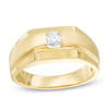 Thumbnail Image 0 of Men's 1/3 CT. Diamond Solitaire Ring in 14K Gold