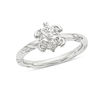 Thumbnail Image 0 of Stackable Expressions™ Diamond Accent Turtle Ring in Sterling Silver