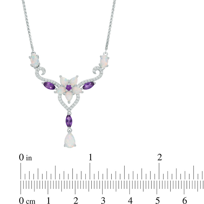 Silver Double Layered Amethyst Necklace, Jewelery, Necklaces, Rings, Lovisa