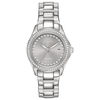 Thumbnail Image 0 of Ladies' Exclusive Citizen Eco-Drive® Crystal Accent Watch with Grey Dial (Model: FE1140-86H)