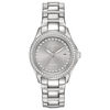 Thumbnail Image 1 of Ladies' Exclusive Citizen Eco-Drive® Crystal Accent Watch with Grey Dial (Model: FE1140-86H)