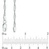 Thumbnail Image 1 of 2.25mm Singapore Chain Necklace in Sterling Silver - 24"