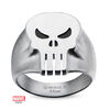 Thumbnail Image 0 of ©MARVEL Men's Black Enamel Punisher Skull Ring in Stainless Steel