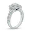 Thumbnail Image 1 of Vera Wang Love Collection 1 CT. T.W. Diamond Double Square Frame Engagement Ring in 14K White Gold