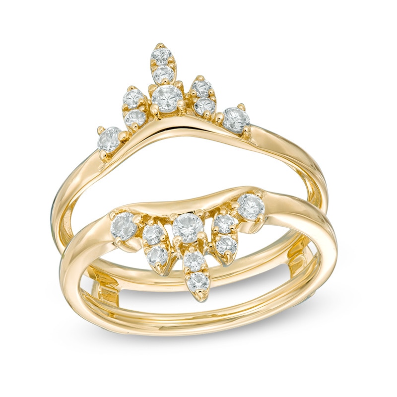 1/2 CT. T.W. Diamond Solitaire Enhancer in 14K Gold