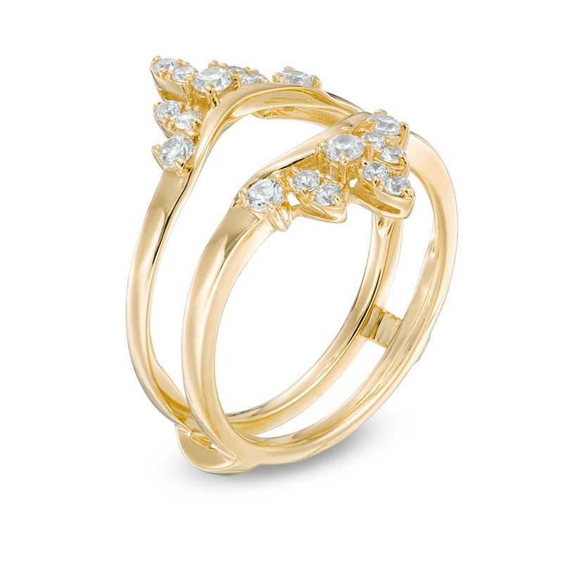 1/2 CT. T.W. Diamond Solitaire Enhancer in 14K Gold