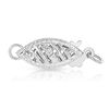 Thumbnail Image 2 of 7.0-8.0mm Freshwater Cultured Pearl Strand Necklace with 14K White Gold Clasp-24"