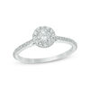 Thumbnail Image 0 of 1/2 CT. T.W. Diamond Frame Engagement Ring in 10K White Gold