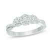 Thumbnail Image 0 of 1/2 CT. T.W. Composite Diamond Three Stone Engagement Ring in 10K White Gold