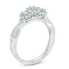 Thumbnail Image 1 of 1/2 CT. T.W. Composite Diamond Three Stone Engagement Ring in 10K White Gold
