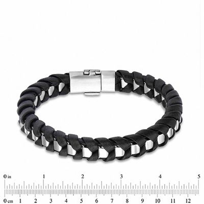 woven metal bracelet