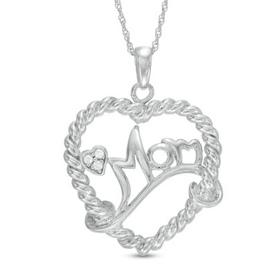 zales mom heart necklace