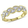 Thumbnail Image 0 of 1/4 CT. T.W. Diamond Loose Braid Anniversary Band in 10K Gold