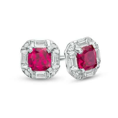 Ruby Earrings Zales 2024 www.alhudapk