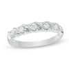 Thumbnail Image 1 of 1/5 CT. T.W. Diamond Five Stone "S" Anniversary Band in 10K White Gold