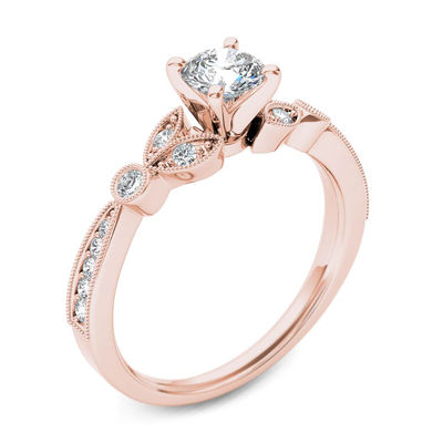 14K Ring Leaf Diamond Ring Gold Ring Stackable Ring Wedding Ring Tiny Ring Pearl Ring Minimalist Ring Statement Ring Band Ring