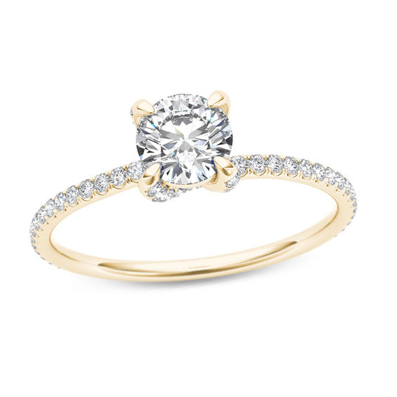 3/4 CT. T.w. Diamond Engagement Ring in 14K Gold