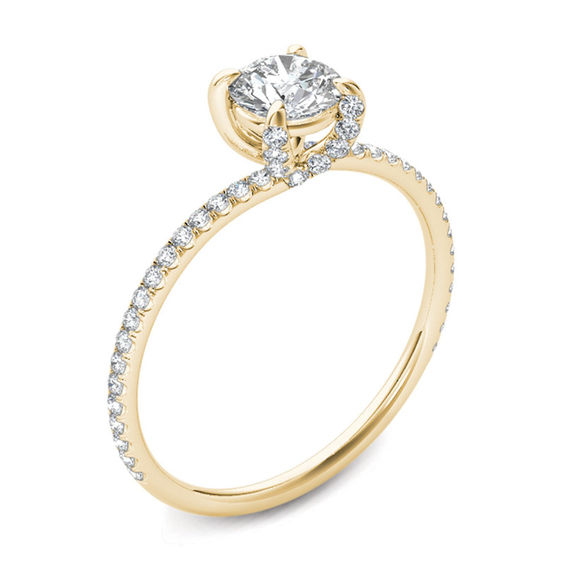 3/4 CT. T.w. Diamond Engagement Ring in 14K Gold