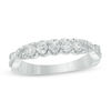 Thumbnail Image 1 of 1/2 CT. T.W. Diamond Five Stone Anniversary Twist Band in 10K White Gold