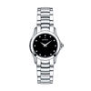 Thumbnail Image 0 of Ladies' Movado Masino™ Diamond Accent Watch with Black Dial (Model: 0606186)
