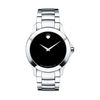 Thumbnail Image 1 of Men's Movado Masino™ Watch with Black Dial (Model: 0607032)