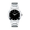 Thumbnail Image 0 of Men's Movado Masino™ Diamond Accent Watch with Black Dial (Model: 0607036)