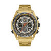 Thumbnail Image 1 of Men's Bulova Precisionist Chronograph Gold-Tone Watch with Grey Dial (Model: 98B271)