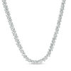 Thumbnail Image 0 of 1 CT. T.W. Diamond Tennis Necklace in Sterling Silver - 17"