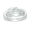 Thumbnail Image 3 of 2 CT. T.W. Diamond Past Present Future® Bypass Engagement Ring in 14K White Gold