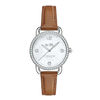 Thumbnail Image 1 of Ladies' Coach Delancey Crystal Accent Strap Watch with Mother-of-Pearl Dial (Model: 14502485)