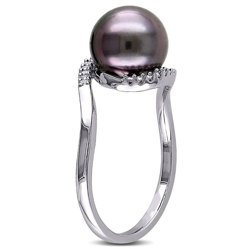 14KT Yellow Gold Tahitian Pearl Ring 917200/BGRN | The Jewelry Source | El  Segundo, CA